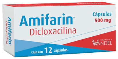 DICLOXACILINA AMIFARIN C/12