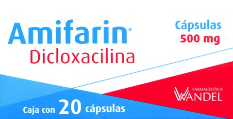 DICLOXACILINA AMIFARIN C/20