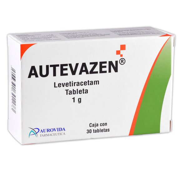 LEVETIRACETAM AUTEVAZEN 1000 MG C/30 TABS