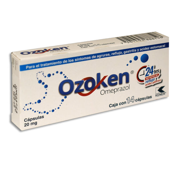 OMEPRAZOL 20 MG LAB. KENER