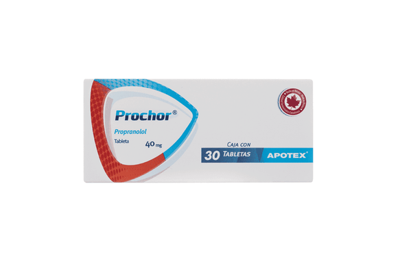 PROPRANOLOL PROCHOR 40MG