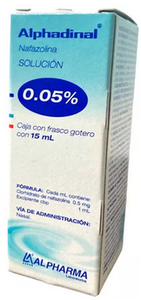 NAFAZOLINA NASAL ALPHADINAL INF  0.05%