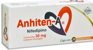 NIFEDIPINO 30MG TABS L.P. ANHITEN-A