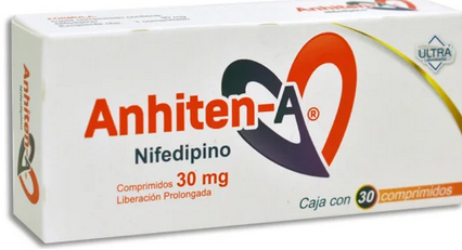 NIFEDIPINO 30MG TABS L.P. ANHITEN-A