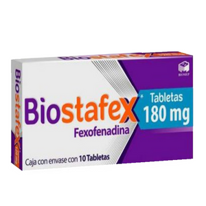 BIOSTAFEX FEXOFENADINA 180MG