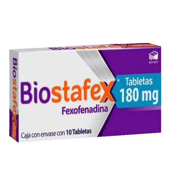 BIOSTAFEX FEXOFENADINA 180MG