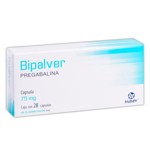 PREGABALINA 75MG BIPALVER C/28