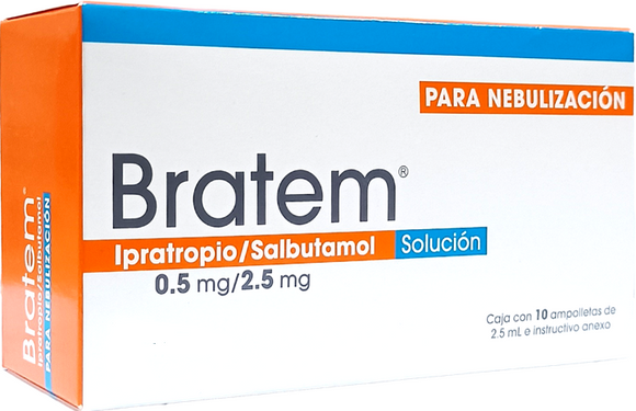 BROMURO DE IPRATROPIO/SALBUTAMOL BRATEM