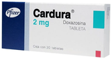 CARDURA DOXAZOSINA  2mg