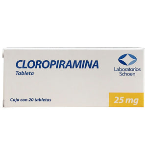 Cloropiramina 25mg Lab. Schoen