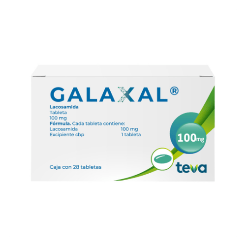 Galaxal Lacosamida Tabletas 100mg