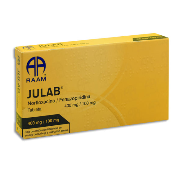 NORFLOXACINO/FENAZOPIRIDINA JULAB