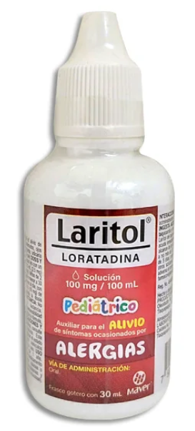 LORATADINA LARITOL GOTAS PED.