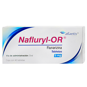 FLUNARIZINA 5MG NAFLURYL-OR