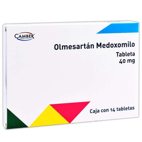OLMESARTAN MEDOXOMILO 40mg LAB. CAMBER C/14