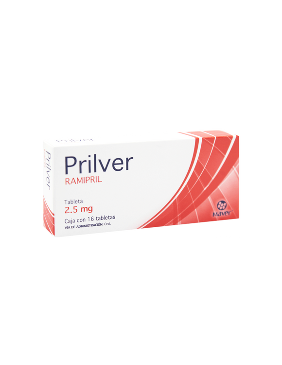 RAMIPRIL PRILVER 2.5 MG