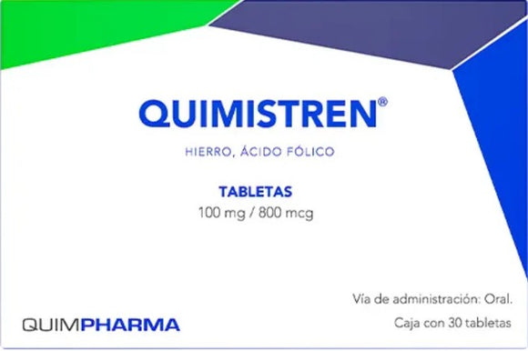 QUIMISTREN Hierro/Ácido Fólico