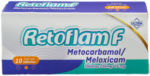 MELOXICAM/METOCARBAMOL RETOFLAM F C/10 TABS