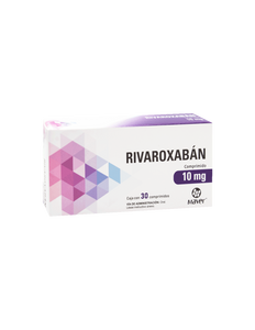 RIVAROXABÁN MAVER 10MG C/30 COMPR