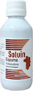 SOLVIN ESPUMA YODOPOVIDONA SOLUCION 120ML