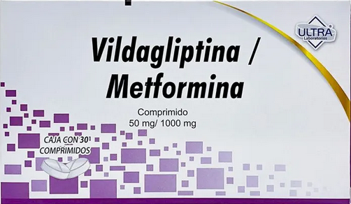 VILDAGLIPTINA/METFORMINA 50/1000MG LAB. ULTRA