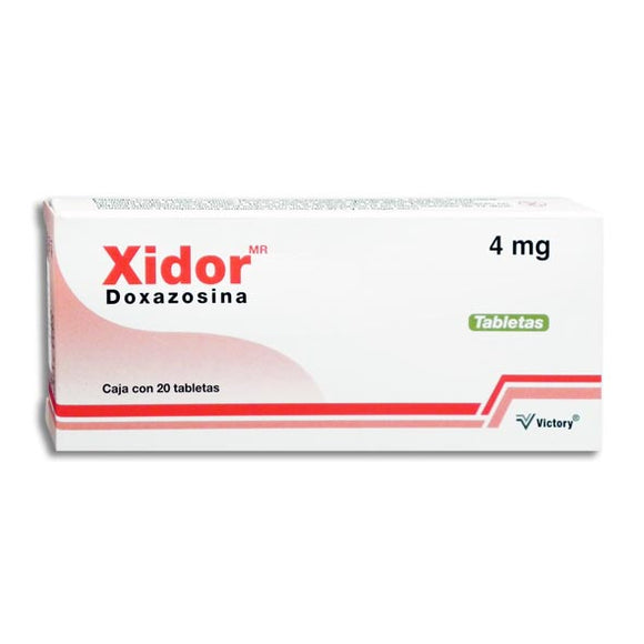 DOXAZOSINA XIDOR 4 mg