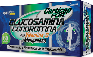 CARTICAP FOR Glucosamina/Condroitina/Manganeso/Vit C
