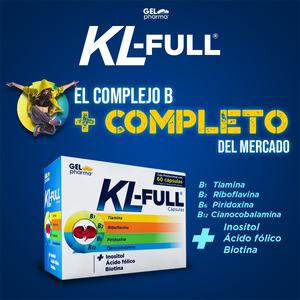 K-FULL COMPLEJO B + INOSITOL/ACIDO FOLICO/BIOTINA