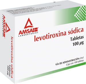 LEVOTIROXINA SODICA 100MCG AMSA