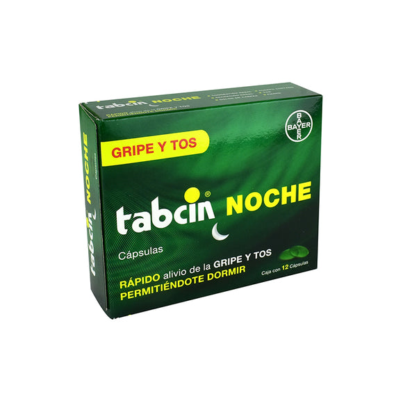 TABCIN NOCHE C/12 CAPS