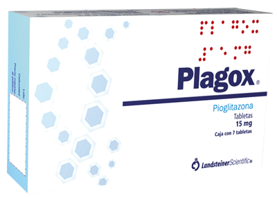 PIOGLITAZONA 15MG PLAGOX
