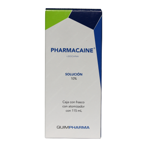 LIDOCAÍNA PHARMACAINE SOL. 10%