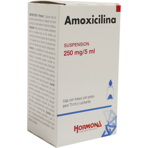 AMOXICILINA HORMONA SUSP. PED