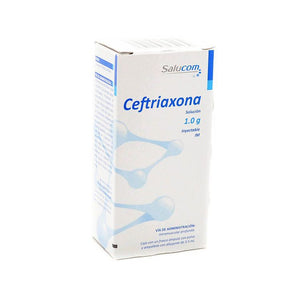 CEFTRIAXONA 1G IM SALUCOM