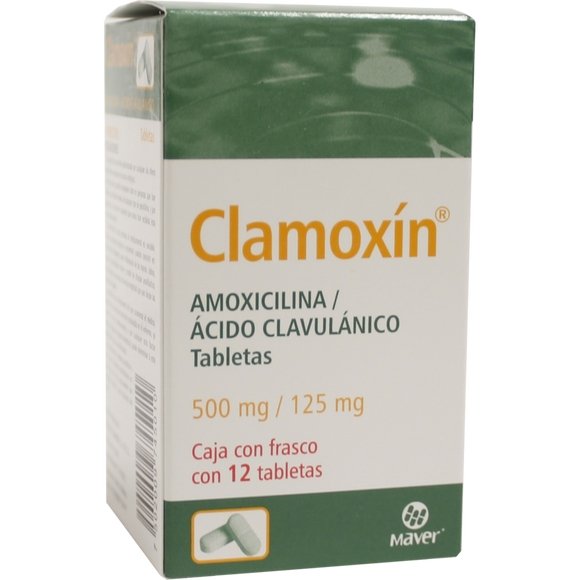 CLAMOXIN 500MG C/12