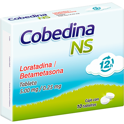 LORATADINA/BETAMETASONA COBEDINA NS