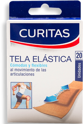CURITAS TELA ELÁSTICA CJA C/20