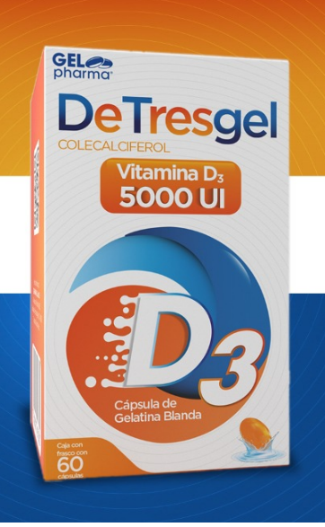 Vitamina D3 DeTresGel