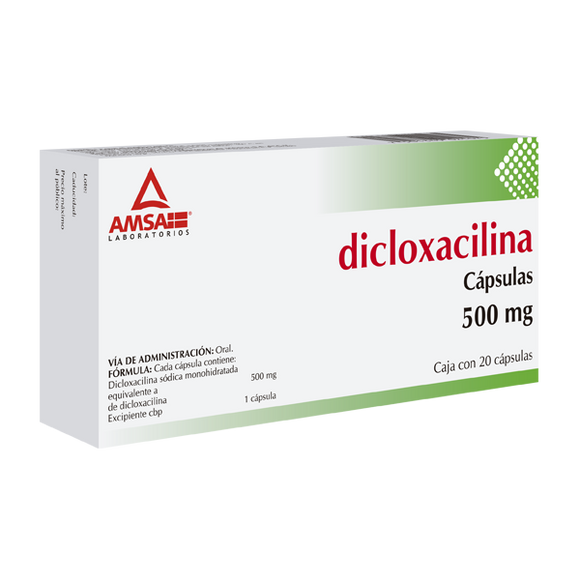 DICLOXACILINA LAB. AMSA C/20