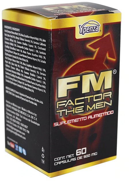 FM FACTOR THE MEN CAPS 500MG