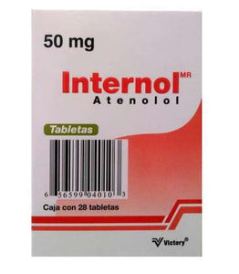 ATENOLOL INTERNOL 50MG