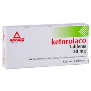 KETOROLACO SUBLINGUAL LAB. AMSA