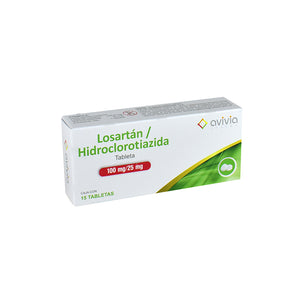 LOSARTÁN/HIDROCLOROTIAZIDA 100/25MG