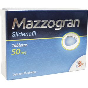 SILDENAFIL 50MG C/4 MAZZOGRAN