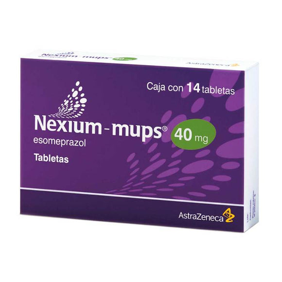 NEXIUM-MUPS  40 MG C/14 TABS