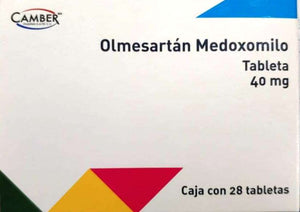 OLMESARTAN MEDOXOMILO 40mg LAB. CAMBER C/28