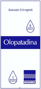 OLOPATADINA Sol. 1mg/ml Fco. Gotero C/5ml