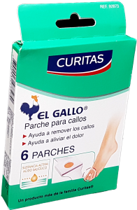 PARCHE P/CALLOS EL GALLO C/6