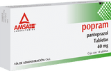 PANTOPRAZOL 40MG POPRAM C/14