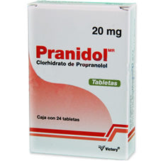 Propranolol 20 mg comprimidos